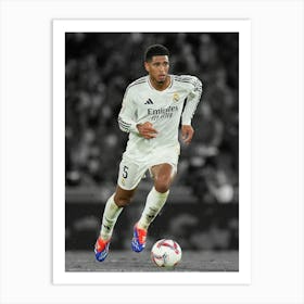 Jude Bellingham Of Real Madrid Art Print