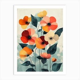 Poppies Canvas Print 20 Art Print