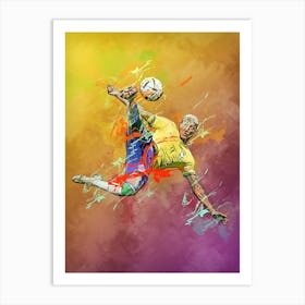 Richarlison Bicycle Kick 1 Art Print