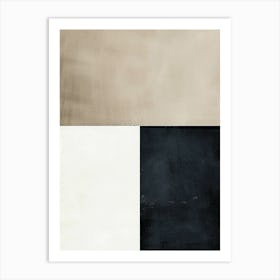 Natural Equilibrium Minimalist Style Art Print