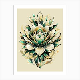 Lotus Flower 7 Art Print