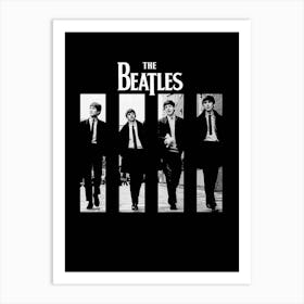 Beatles music band 3 Art Print