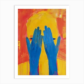 'Hands' 2 Art Print