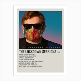 The Lockdown Sessions 2021 Poster Art Print