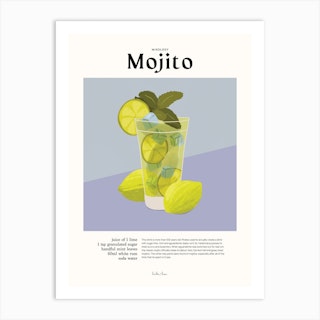 Mojito Art Print
