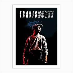 Travis Scott 42 Art Print