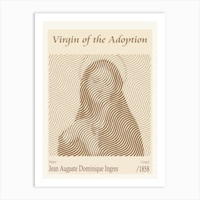 Virgin Of The Adoption Jean Auguste Dominique Ingres (1858) Art Print