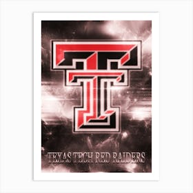 Texas Tech Red Raiders Art Print