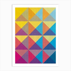 Colorful and expressive art 4 Art Print