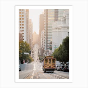 San Francisco Rail Car Art Print