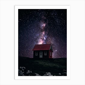 Home Milky Way Art Print