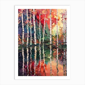 Birch Trees 15 Art Print