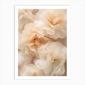 Boho Dried Flowers Lisianthus 1 Art Print