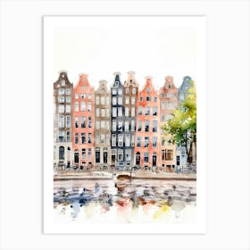 Amsterdam Canvas Print Art Print