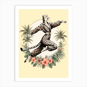 Cheetah Kung Fu Fighting Affiche