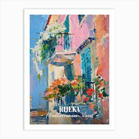 Mediterranean Views Rijeka 2 Art Print