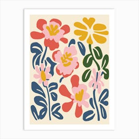 Flowers In Bloom 2 Art Print