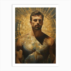 Chris Evans (2) Art Print