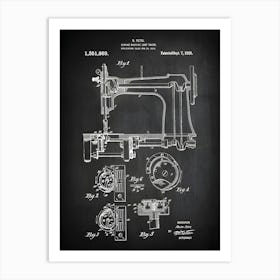 Sewing Machine Loop Taker Patent, Sewing Room Decor, Sewing Room Sign, Seamstress Gifts, Sewing, Petti Sewing Machine Patent Print, Hs8691 Art Print