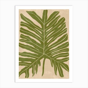 Palm Leaf 5 Art Print