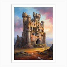 Castle In The Sky 1 Art Print