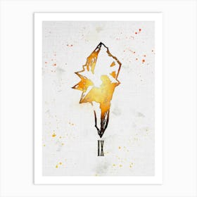 Final Fantasy Watercolor 8 Art Print