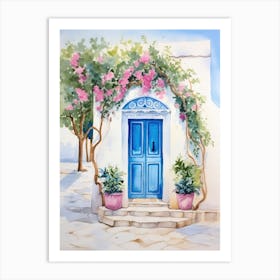 Blue Door Art Print