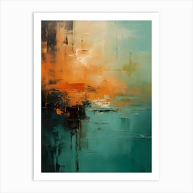 Abstract Painting 19 Art Print