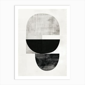 Saint Hyacinthe Stone Park Bauhaus Minimalist Art Print