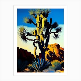 Herbert S Joshua Tree Nat Viga Style  (1) Art Print