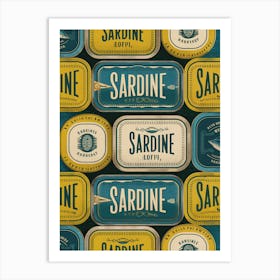 Sardines Tin Poster