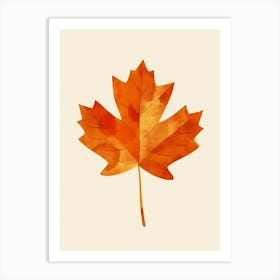 Maple Leaf Art Print