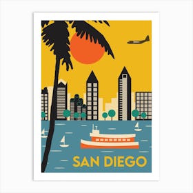 San Diego Art Print