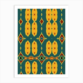 Abstract Pattern 42 Art Print