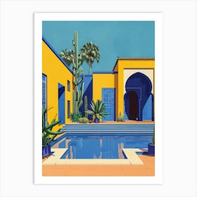 Moroccan House 3 Art Print