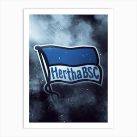 Hertha Berlin Art Print