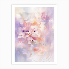 Abstract Floral Painting Art Print