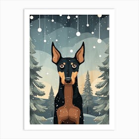 Doberman Pinscher Art Print