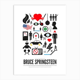 Bruce Springsteen Art Print