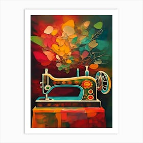 Sewing Machine Art Print