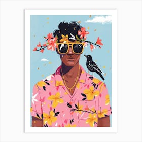 Hawaiian Man 1 Art Print