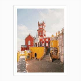 Colorful Portugal Buildings Art Print