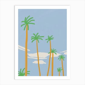 Palm Trees Art Print