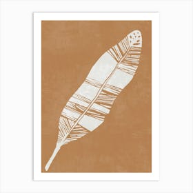 Feather I Canvas Print Art Print