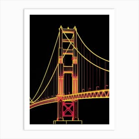 Golden Gate Bridge 1 Art Print