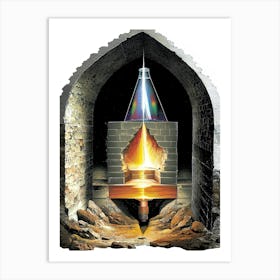 Alchemy Ray Of Light Art Print