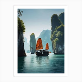 Halong Bay, Vietnam Art Print