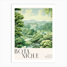 Botanique Fantasy Gardens Of The World 56 Art Print