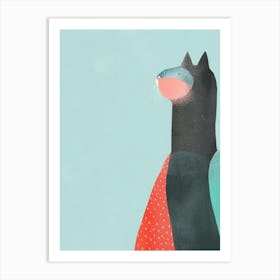 Cat Print Art Print