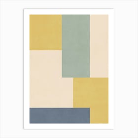 Abstract Shapes 01 13 Art Print